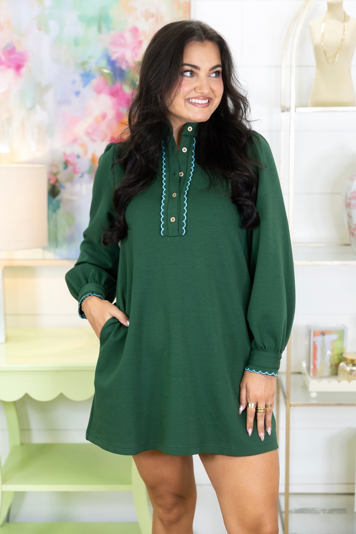 The Everwood Mini Dress-Mini Dress-Jodifl-The Village Shoppe, Women’s Fashion Boutique, Shop Online and In Store - Located in Muscle Shoals, AL.