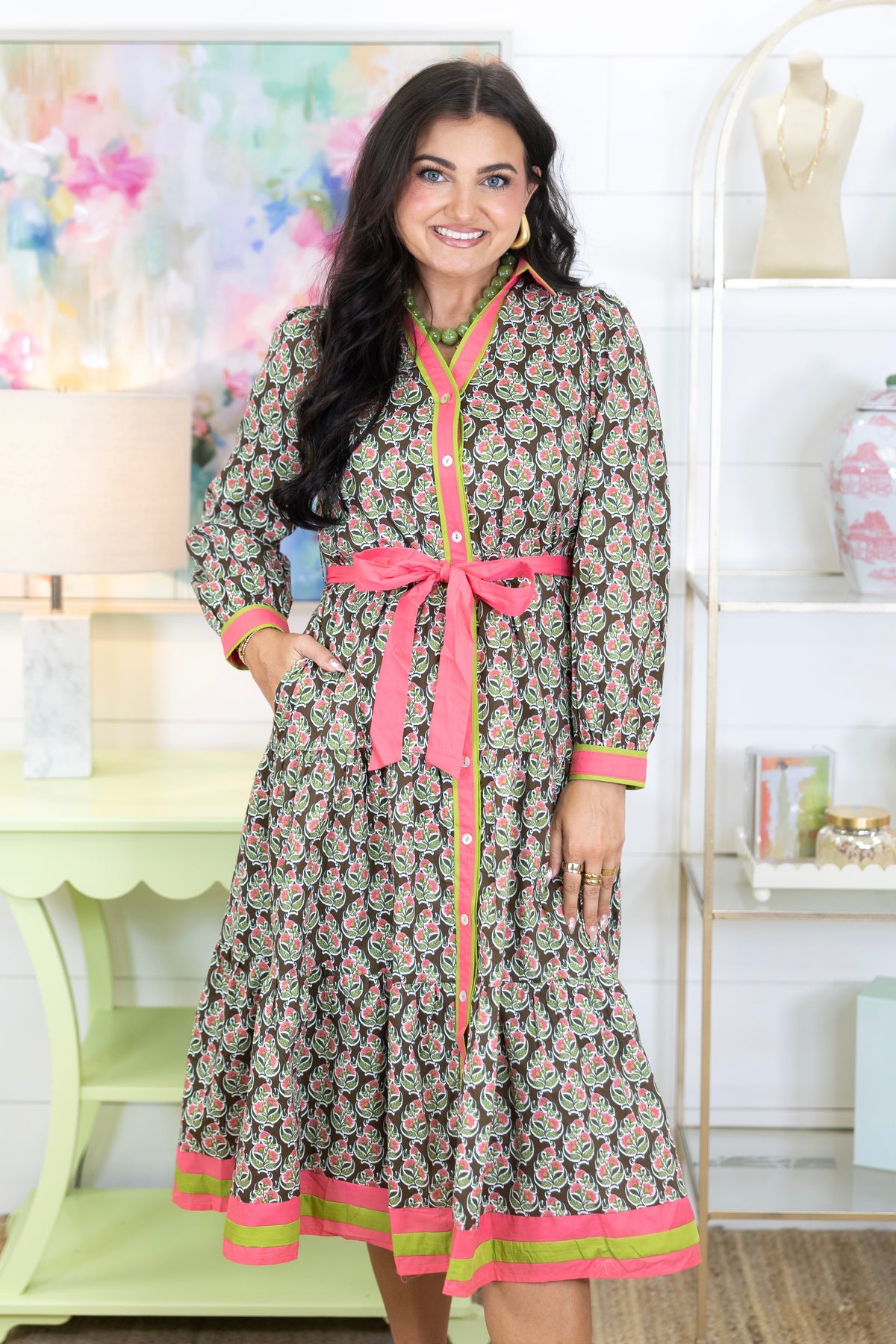 The Aria Midi Dress-Midi Dress-Jodifl-The Village Shoppe, Women’s Fashion Boutique, Shop Online and In Store - Located in Muscle Shoals, AL.