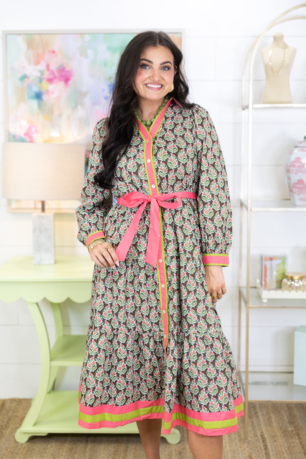 The Aria Midi Dress-Midi Dress-Jodifl-The Village Shoppe, Women’s Fashion Boutique, Shop Online and In Store - Located in Muscle Shoals, AL.