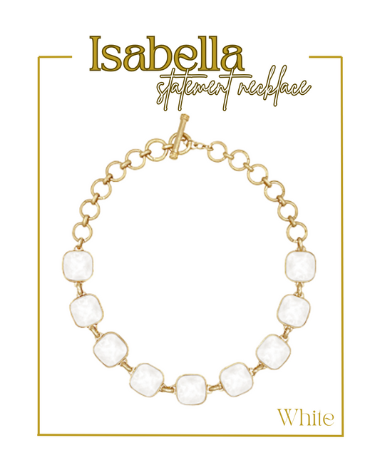 Isabella Statement Necklace-Necklaces-Golden Stella-The Village Shoppe, Women’s Fashion Boutique, Shop Online and In Store - Located in Muscle Shoals, AL.