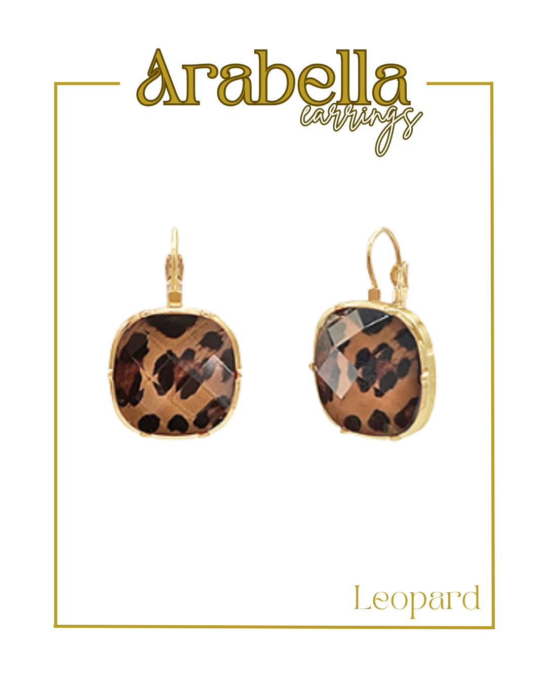 The Arabella Earrings-Earrings-Golden Stella-The Village Shoppe, Women’s Fashion Boutique, Shop Online and In Store - Located in Muscle Shoals, AL.