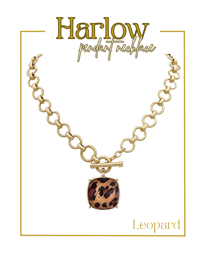 Harlow Pendant Necklace-Necklaces-Golden Stella-The Village Shoppe, Women’s Fashion Boutique, Shop Online and In Store - Located in Muscle Shoals, AL.