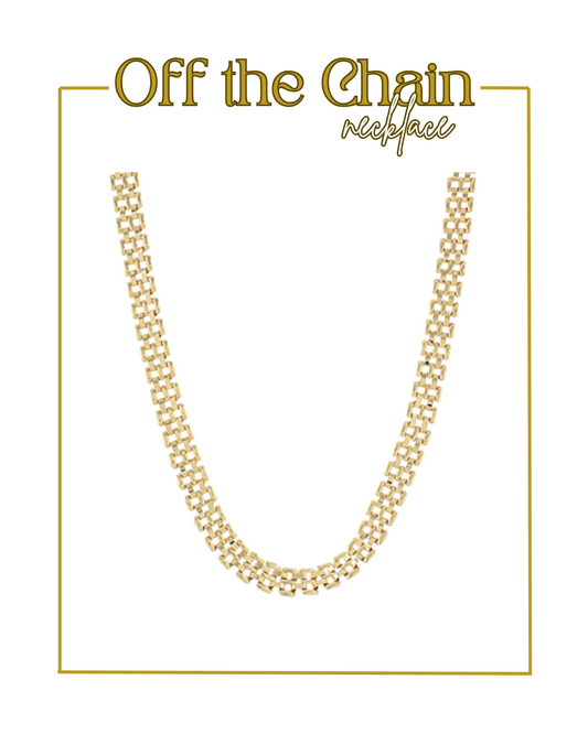 Off the Chain Necklace-Necklaces-Golden Stella-The Village Shoppe, Women’s Fashion Boutique, Shop Online and In Store - Located in Muscle Shoals, AL.