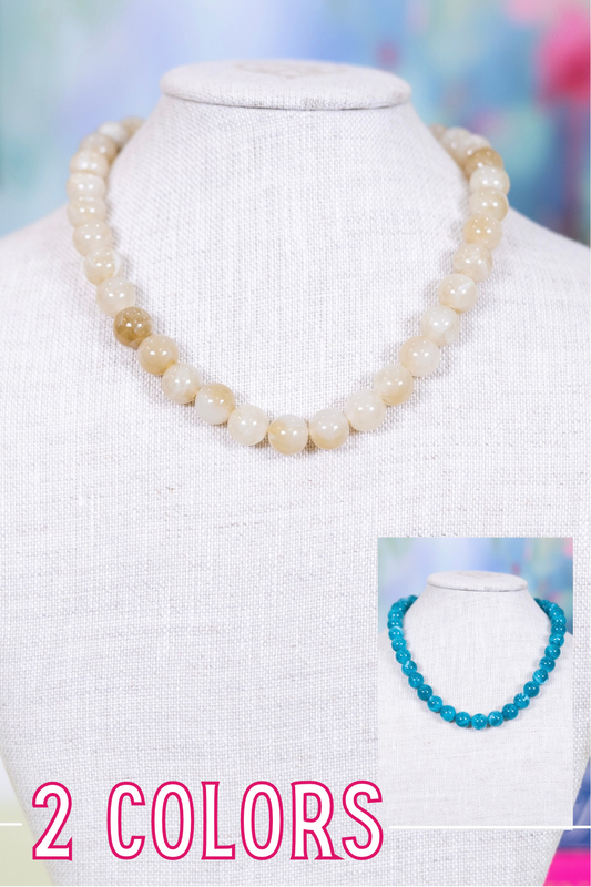 Bits and Pieces Beaded Necklace-Necklaces-Hart Designs-The Village Shoppe, Women’s Fashion Boutique, Shop Online and In Store - Located in Muscle Shoals, AL.