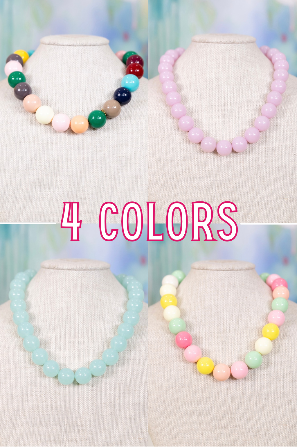 Social Hour Beaded Necklace-Necklaces-Hart Designs-The Village Shoppe, Women’s Fashion Boutique, Shop Online and In Store - Located in Muscle Shoals, AL.