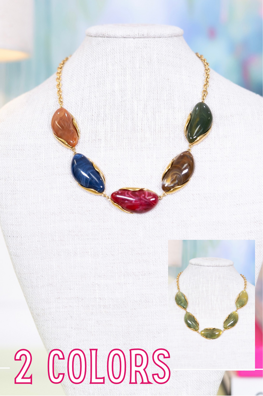 Sticks and Stones Necklace-Necklaces-Hart Designs-The Village Shoppe, Women’s Fashion Boutique, Shop Online and In Store - Located in Muscle Shoals, AL.