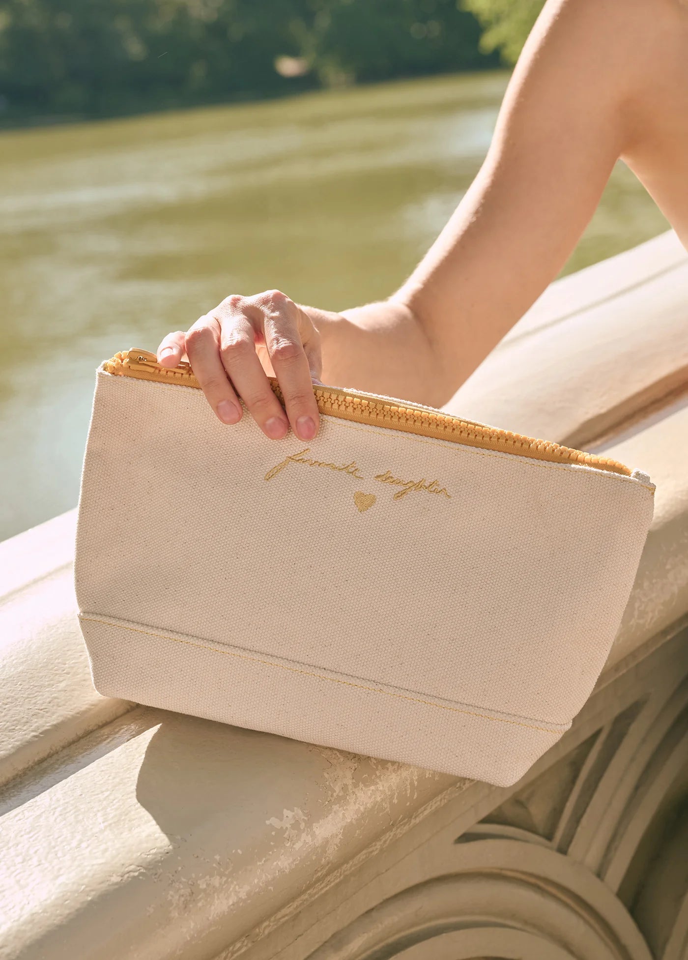 The Canvas Pouch | Favorite Daughter-Tote Bag-Favorite Daughter-The Village Shoppe, Women’s Fashion Boutique, Shop Online and In Store - Located in Muscle Shoals, AL.