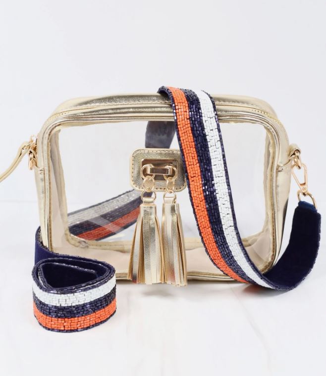 Tiger Town Crossbody Strap-Crossbody Strap-Caroline Hill-The Village Shoppe, Women’s Fashion Boutique, Shop Online and In Store - Located in Muscle Shoals, AL.