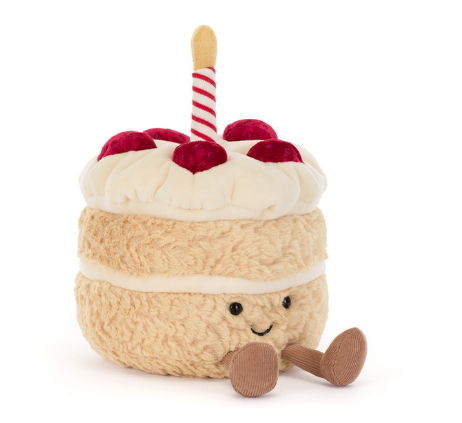 Amuseables Birthday Cake | Jellycat-Stuffed Animal-jellycat-The Village Shoppe, Women’s Fashion Boutique, Shop Online and In Store - Located in Muscle Shoals, AL.