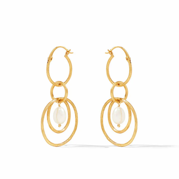 Julie Vos Simone 3-in-1 Pearl Earring-Not in Shopify - CJC-Julie Vos-The Village Shoppe, Women’s Fashion Boutique, Shop Online and In Store - Located in Muscle Shoals, AL.