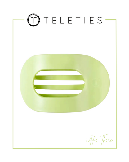 TELETIES Flat Round Hair Clip | Large-Claw Clips-TELETIES-The Village Shoppe, Women’s Fashion Boutique, Shop Online and In Store - Located in Muscle Shoals, AL.