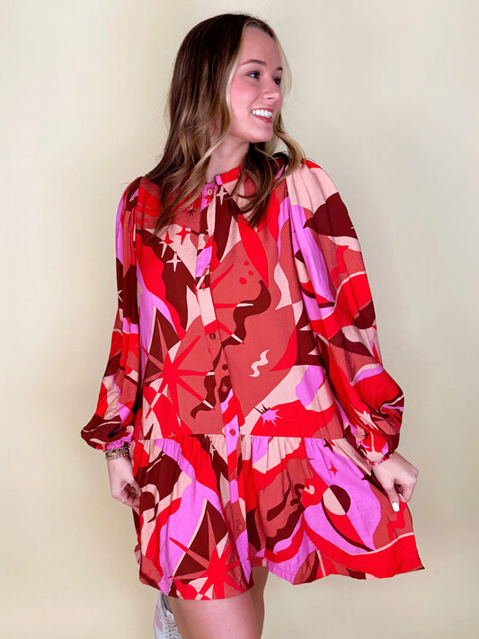 The Mary Lauren Dress-Mini Dress-Oddi-The Village Shoppe, Women’s Fashion Boutique, Shop Online and In Store - Located in Muscle Shoals, AL.