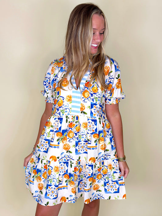 The Clementine Dress-Mini Dress-THML-The Village Shoppe, Women’s Fashion Boutique, Shop Online and In Store - Located in Muscle Shoals, AL.