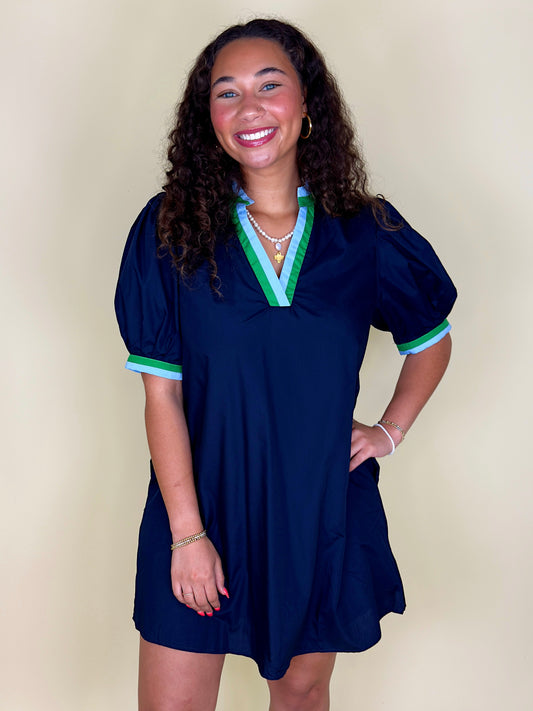 The Riley Dress-Mini Dress-Entro-The Village Shoppe, Women’s Fashion Boutique, Shop Online and In Store - Located in Muscle Shoals, AL.