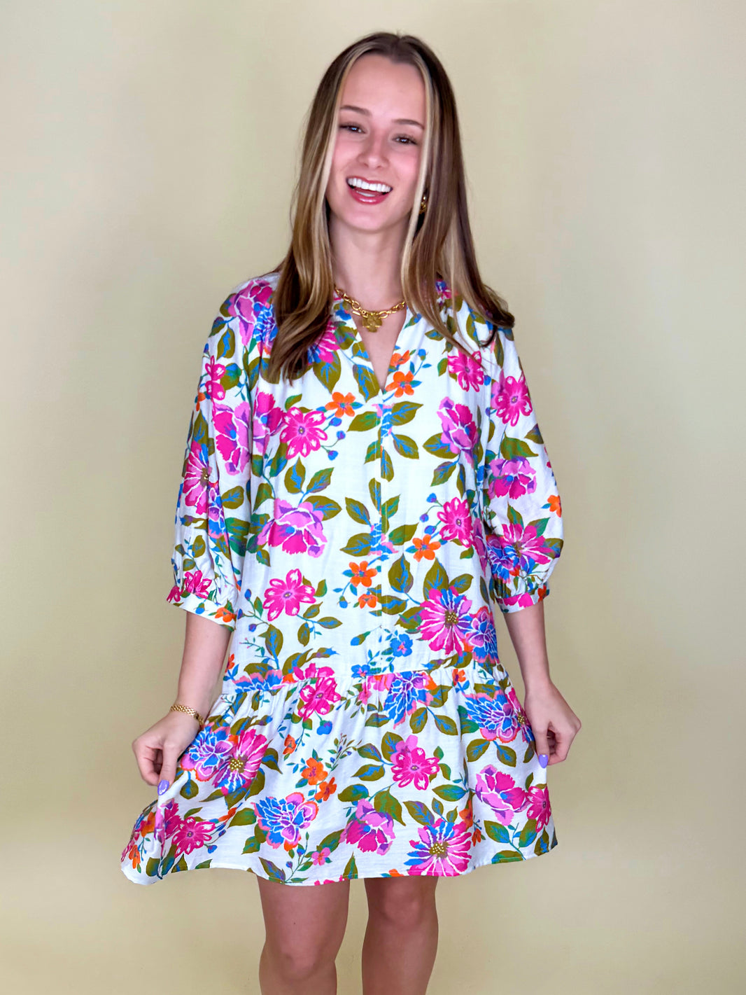 Village Mini Dress