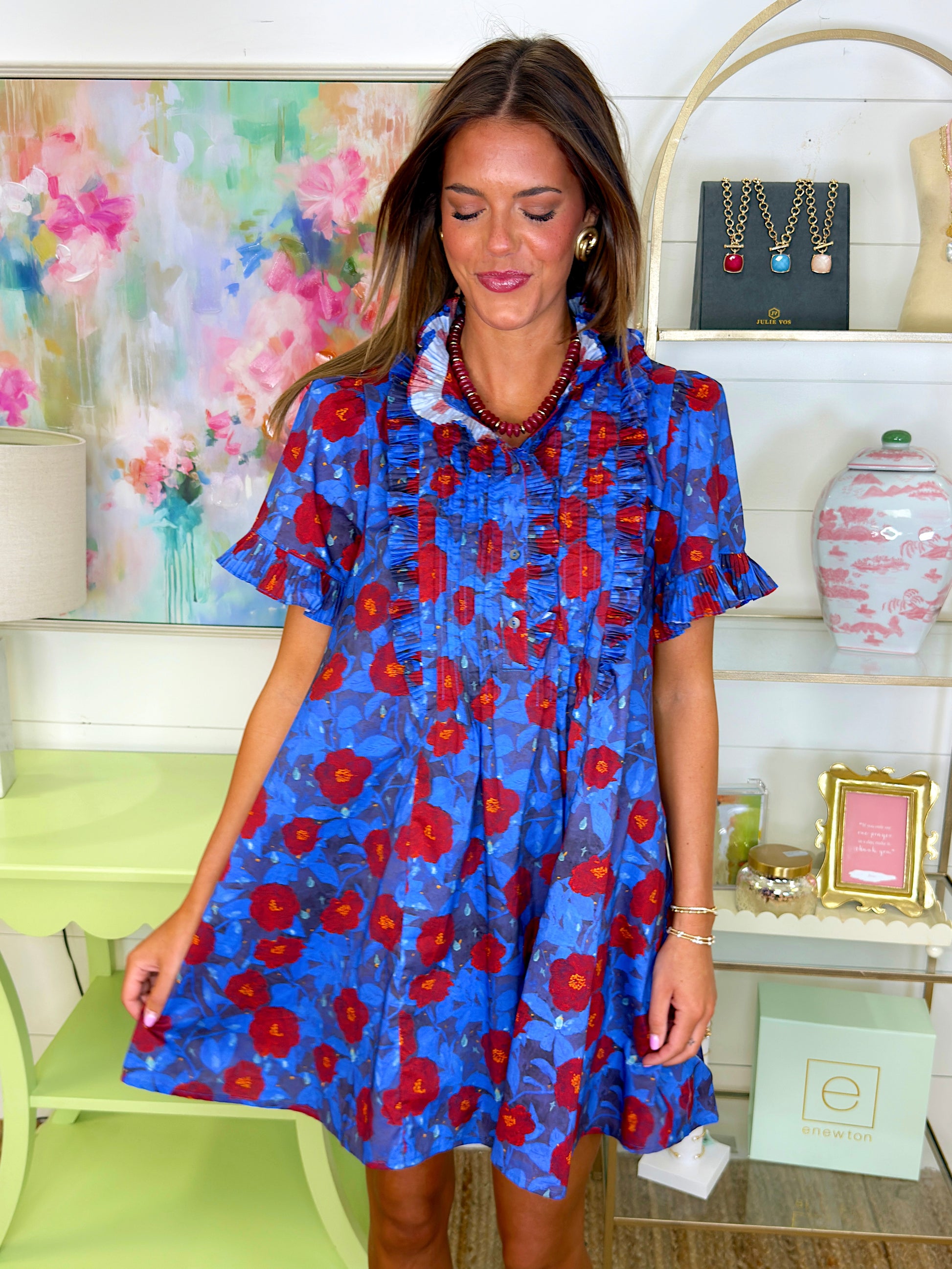 The Graham Dress-Mini Dress-Entro-The Village Shoppe, Women’s Fashion Boutique, Shop Online and In Store - Located in Muscle Shoals, AL.