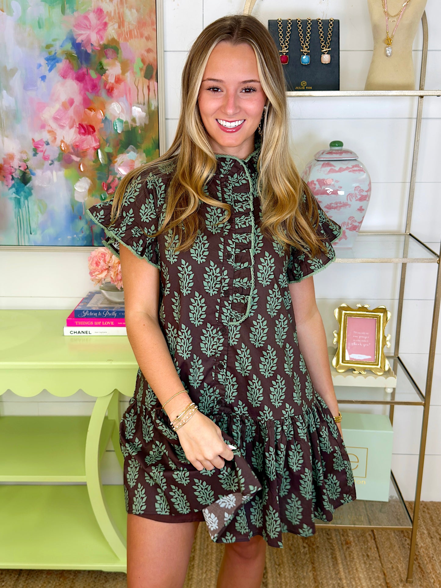 The Everly Dress-Mini Dress-Entro-The Village Shoppe, Women’s Fashion Boutique, Shop Online and In Store - Located in Muscle Shoals, AL.