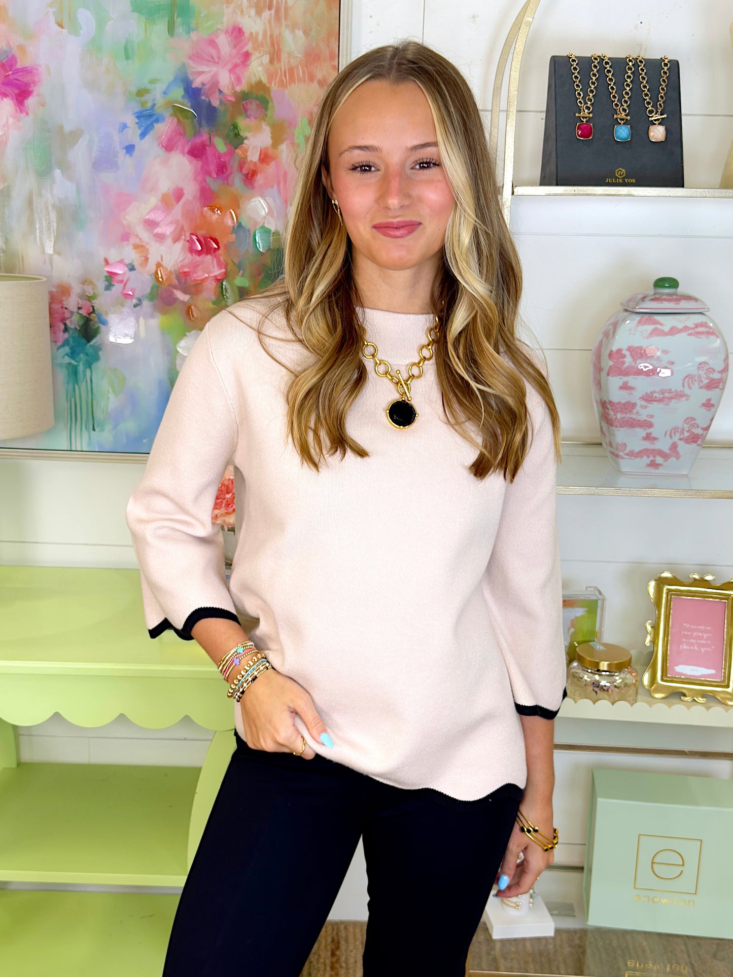 The Waverly Sweater-3/4 Sleeves-Fate-The Village Shoppe, Women’s Fashion Boutique, Shop Online and In Store - Located in Muscle Shoals, AL.