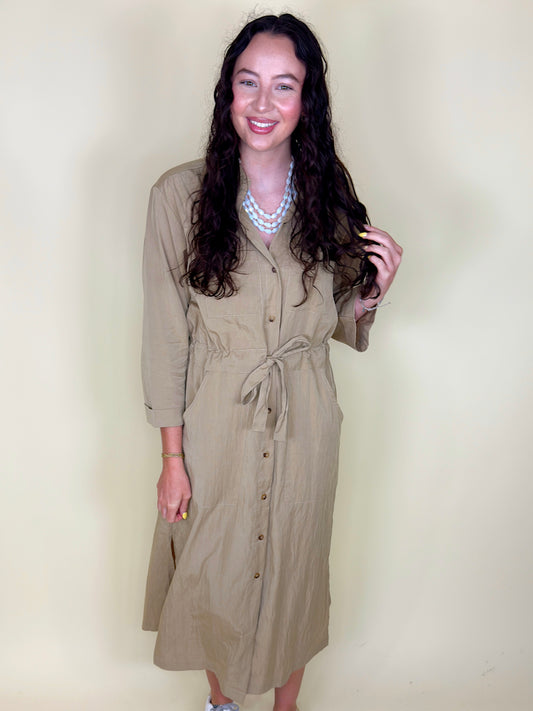 The Etta Midi Dress-Midi Dress-Elle Grey-The Village Shoppe, Women’s Fashion Boutique, Shop Online and In Store - Located in Muscle Shoals, AL.