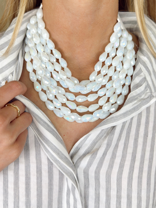 Love Letter Layered Necklace-Necklaces-Wona Trading Inc.-The Village Shoppe, Women’s Fashion Boutique, Shop Online and In Store - Located in Muscle Shoals, AL.