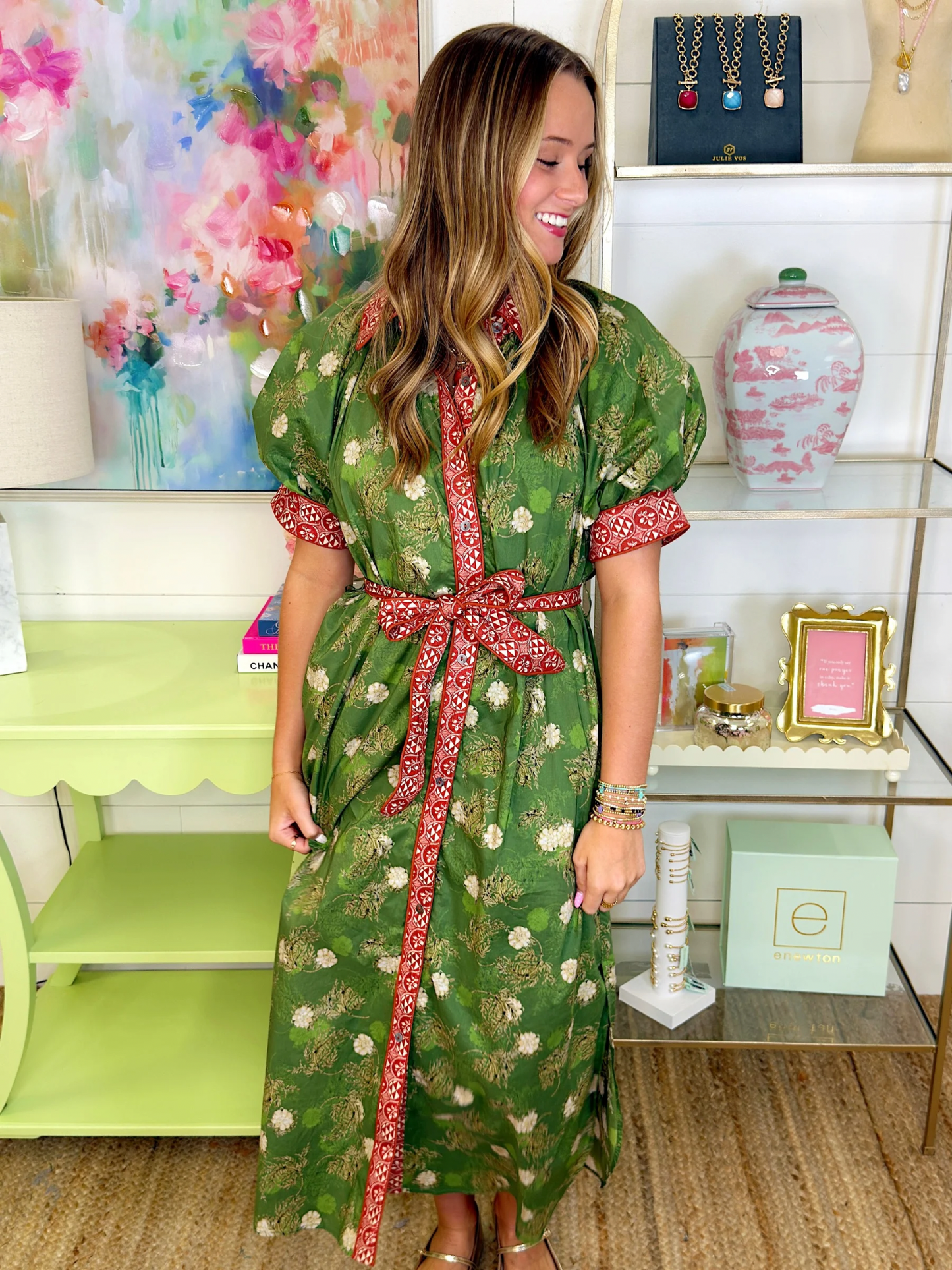 Once in a Wildflower Midi Dress-Midi Dress-Entro-The Village Shoppe, Women’s Fashion Boutique, Shop Online and In Store - Located in Muscle Shoals, AL.