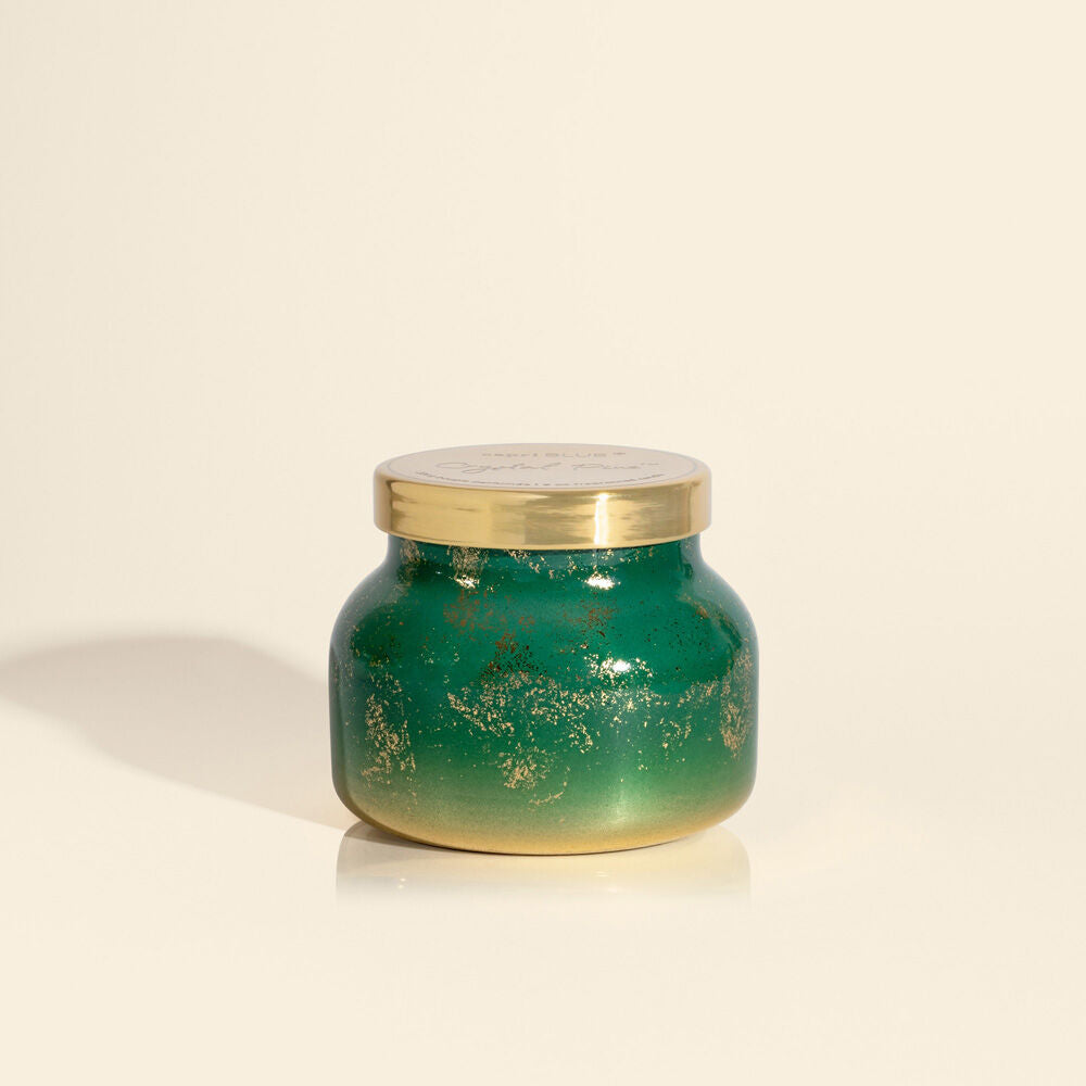 Capri Blue Crystal Pine Petite Jar-Candles-Capri Blue-The Village Shoppe, Women’s Fashion Boutique, Shop Online and In Store - Located in Muscle Shoals, AL.