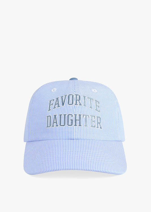 Stripe Logo Baseball Cap | Favorite Daughter