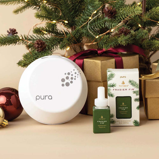 Thymes Frasier Fir Pura Smart Home Diffuser Kit-Diffuser-Thymes-The Village Shoppe, Women’s Fashion Boutique, Shop Online and In Store - Located in Muscle Shoals, AL.
