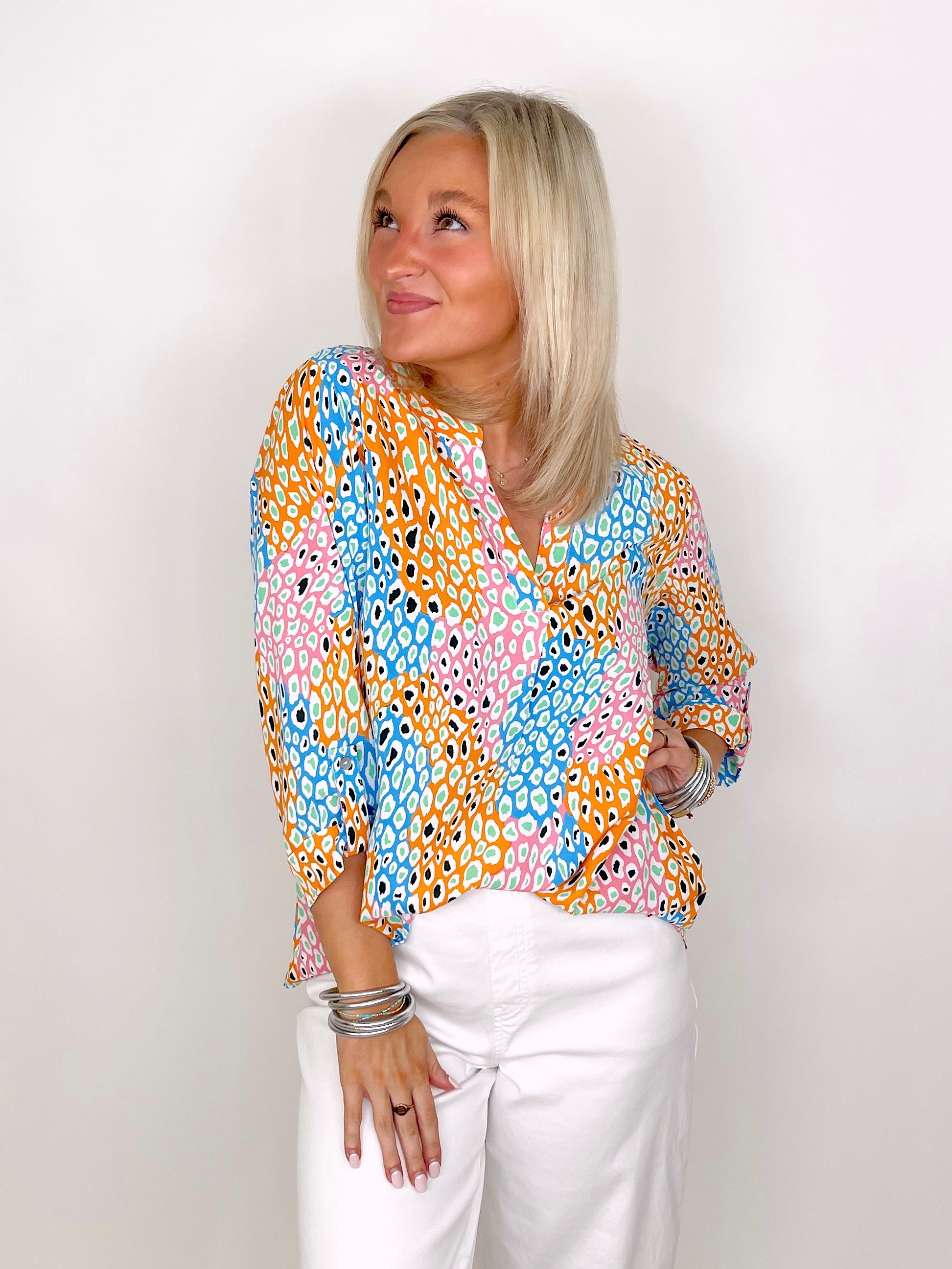 The Reese Blouse-Long Sleeves-Jodifl-The Village Shoppe, Women’s Fashion Boutique, Shop Online and In Store - Located in Muscle Shoals, AL.