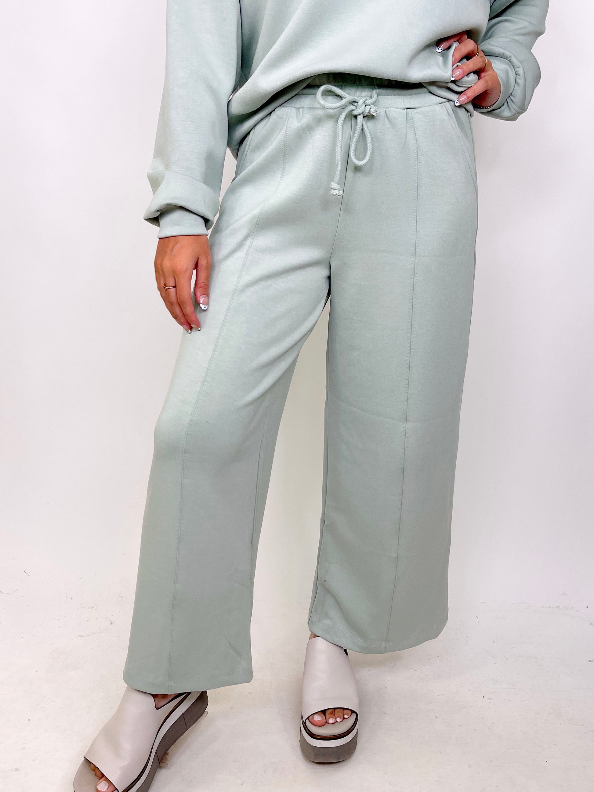 The Layla Bottoms-Lounge Pants-Wishlist-The Village Shoppe, Women’s Fashion Boutique, Shop Online and In Store - Located in Muscle Shoals, AL.