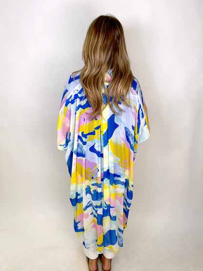 Sunny Skies Kimono-Kimonos-Jodifl-The Village Shoppe, Women’s Fashion Boutique, Shop Online and In Store - Located in Muscle Shoals, AL.