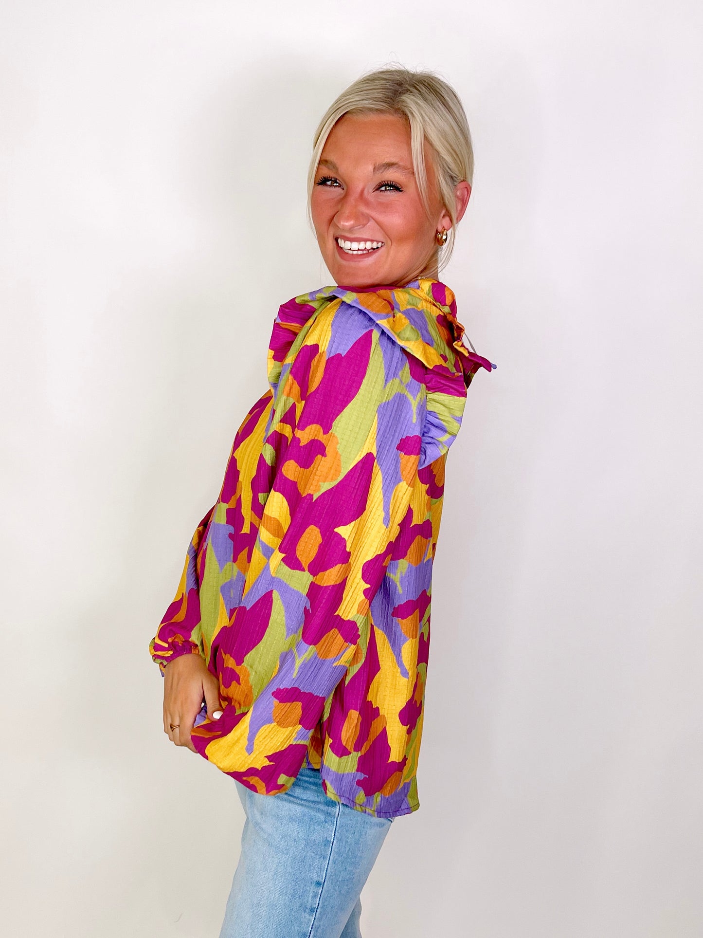 The Lillian Blouse-Blouse-Fantastic Fawn-The Village Shoppe, Women’s Fashion Boutique, Shop Online and In Store - Located in Muscle Shoals, AL.