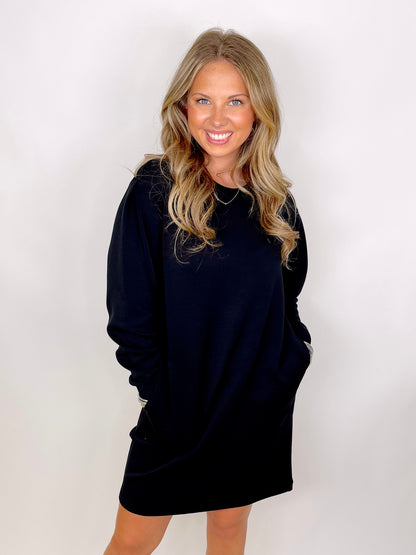 Spanx AirEssentials Crew Neck Dress-Mini Dress-Spanx-The Village Shoppe, Women’s Fashion Boutique, Shop Online and In Store - Located in Muscle Shoals, AL.