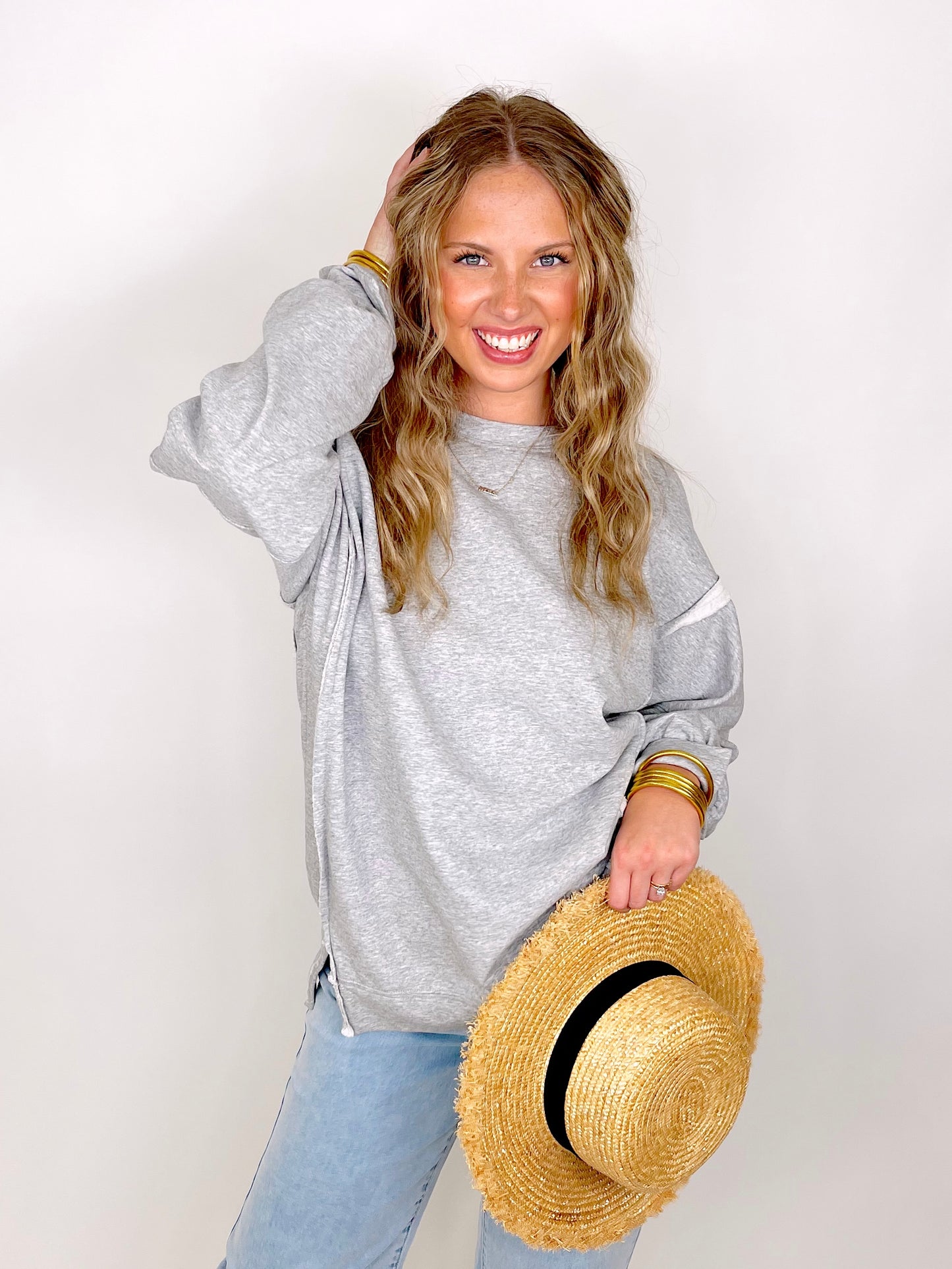 The Teagan Top-Long Sleeves-Lavender J-The Village Shoppe, Women’s Fashion Boutique, Shop Online and In Store - Located in Muscle Shoals, AL.