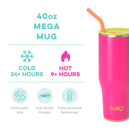 SWIG 40oz Mega Mug-Insulated Tumbler-SWIG-The Village Shoppe, Women’s Fashion Boutique, Shop Online and In Store - Located in Muscle Shoals, AL.