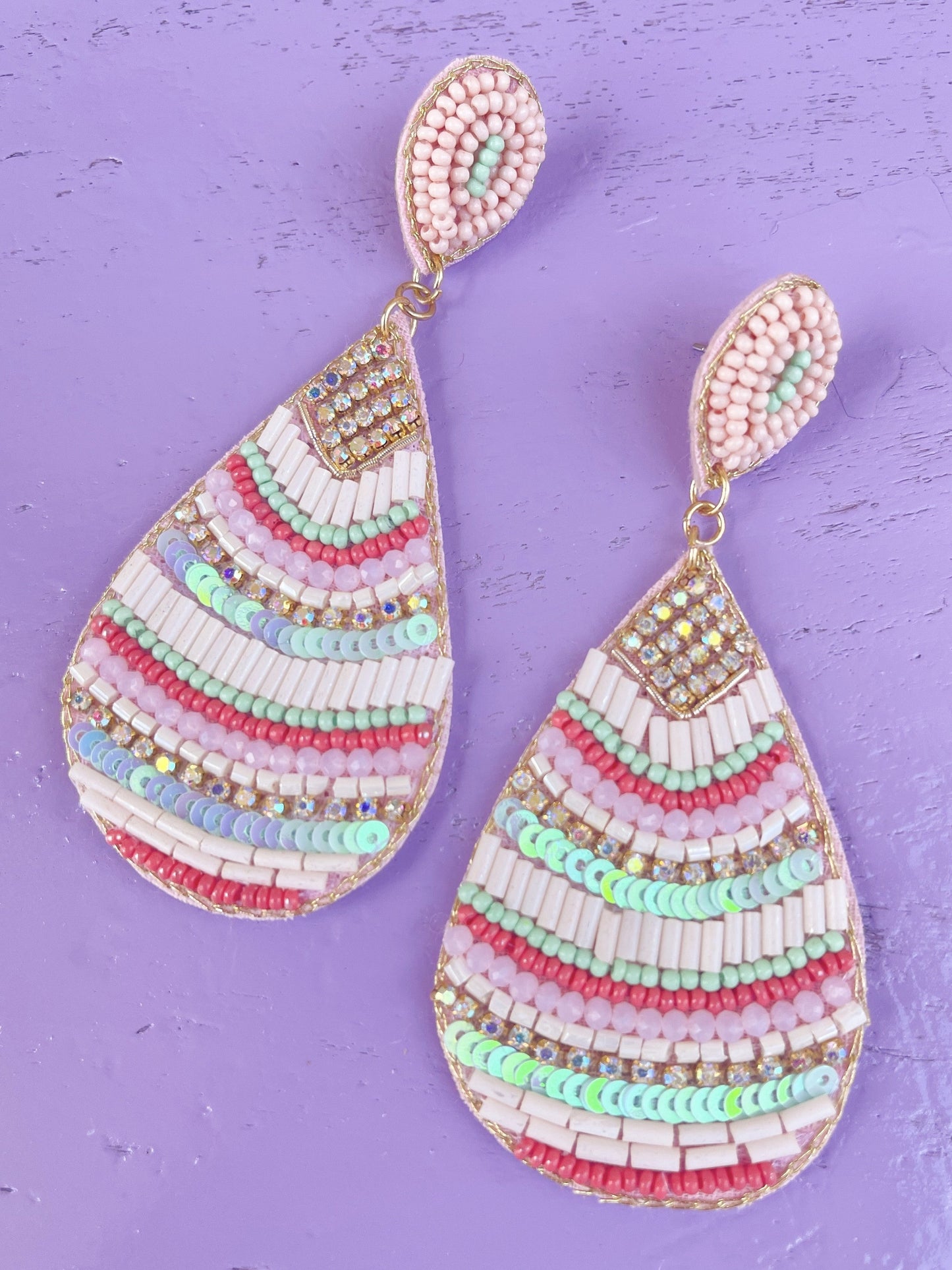 I Get To Love You Earrings-Earrings-Golden Stella-The Village Shoppe, Women’s Fashion Boutique, Shop Online and In Store - Located in Muscle Shoals, AL.