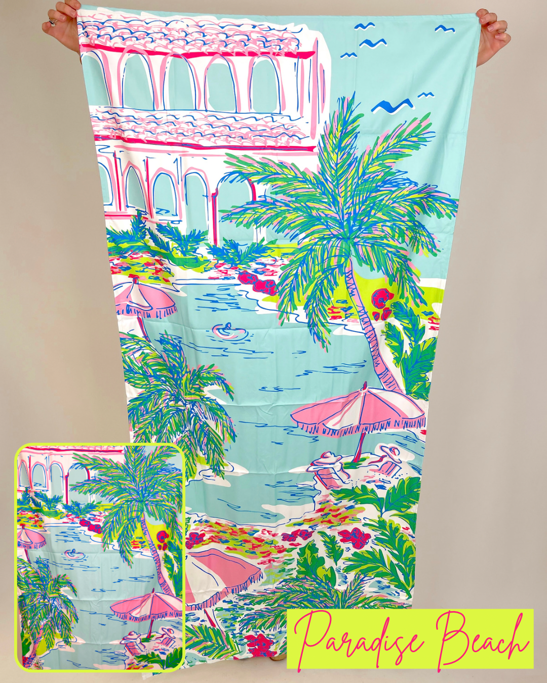 By The Shore Beach Towel-Beach Towels-Royal Standard-The Village Shoppe, Women’s Fashion Boutique, Shop Online and In Store - Located in Muscle Shoals, AL.