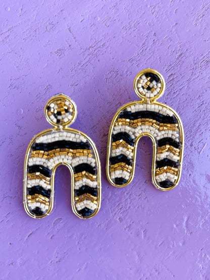 Somewhere Over the Rainbow Earrings-Earrings-Ink & Alloy-The Village Shoppe, Women’s Fashion Boutique, Shop Online and In Store - Located in Muscle Shoals, AL.