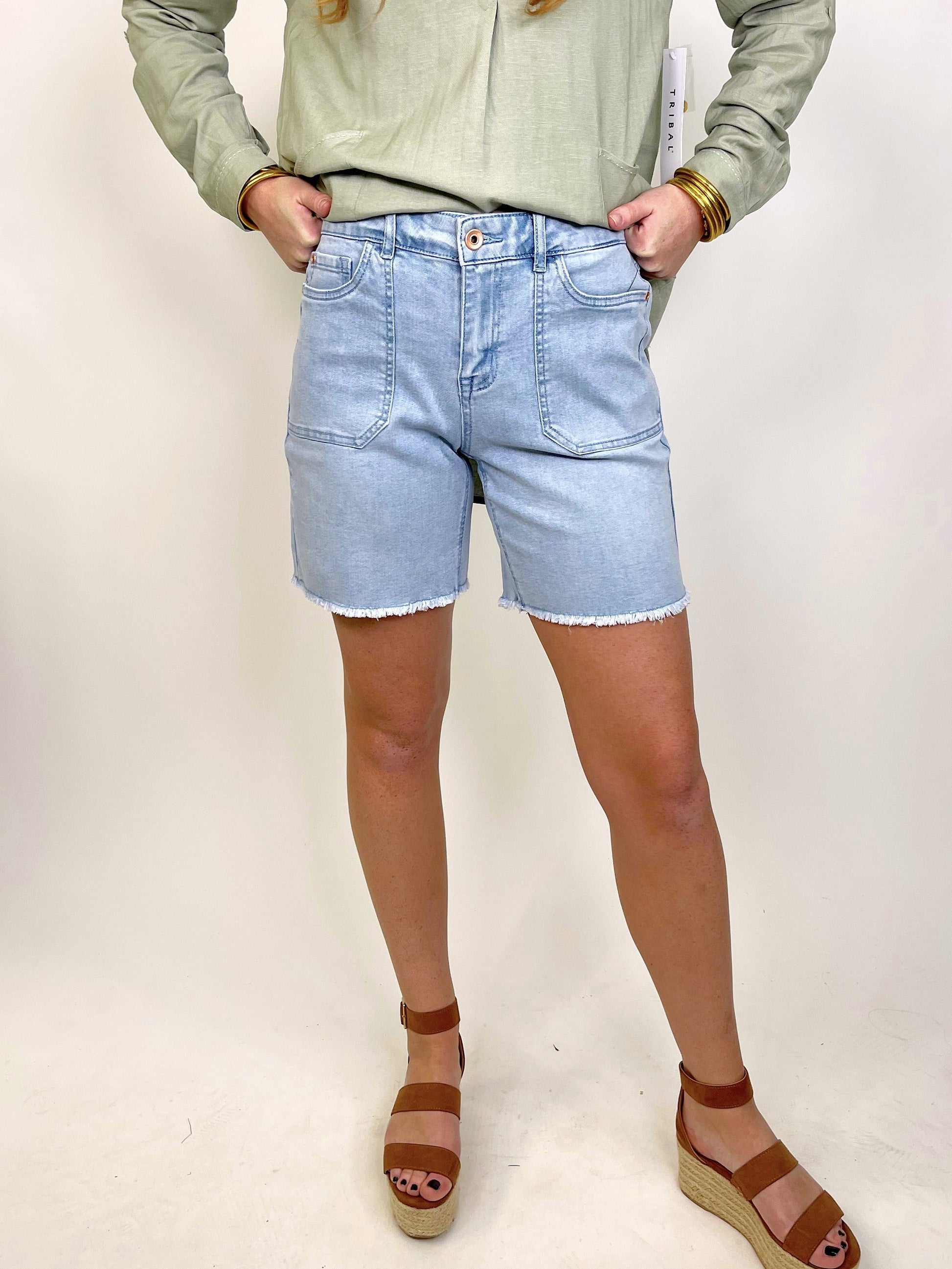 The Stacy Shorts | Tribal-Shorts-Tribal-The Village Shoppe, Women’s Fashion Boutique, Shop Online and In Store - Located in Muscle Shoals, AL.